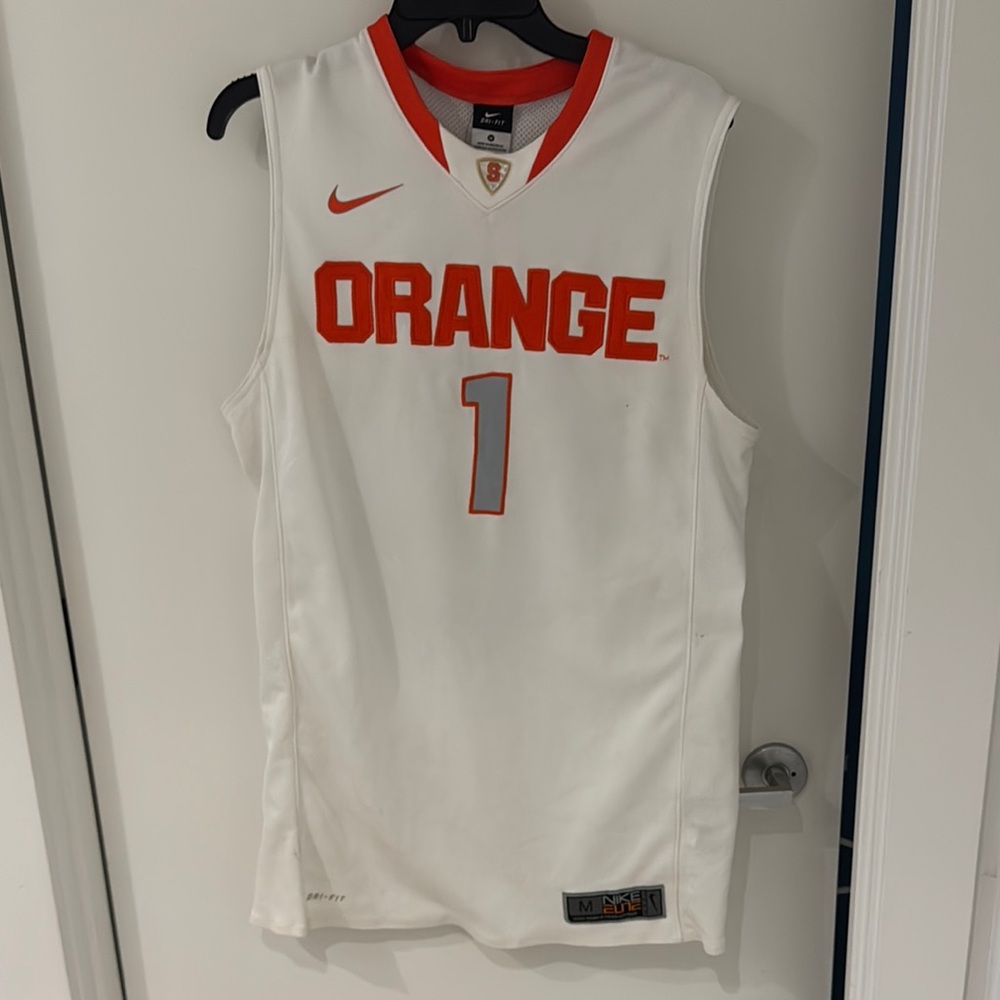 Nike White Syracuse Jersey